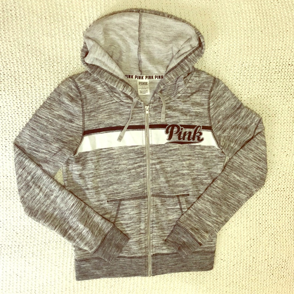 Pink Zip-up Hoodie
